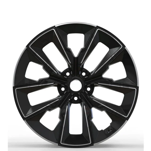 for 20 Inch Aluminum Alloy Wheel Tyres 25~41mm ET 5 Holes 20X8.5J 20X10J 5X112~120 PCD Rims With Black Fit For Passenger Car