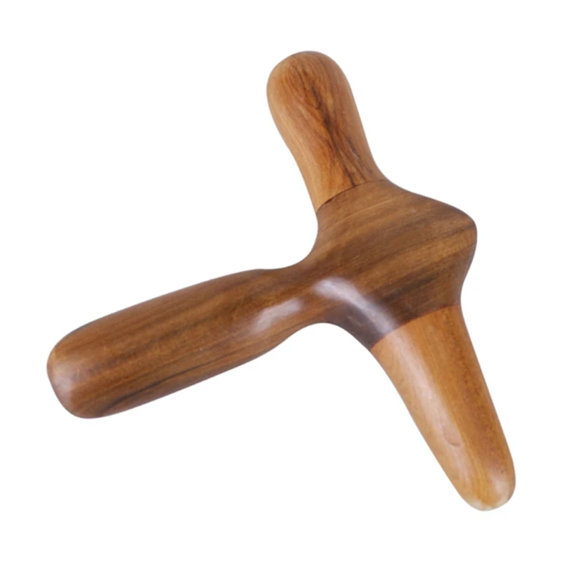 2 Piece Foot Massage Wooden Stick Tool On Hand As Shown Fragrant Wood Wooden Stick Relaxing Massage Tool