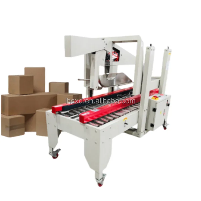 Fully Automatic Carton Sealing Machine for Express Cloud Warehouse Packaging Folding Adhesive Box Sealer for Ecommerce