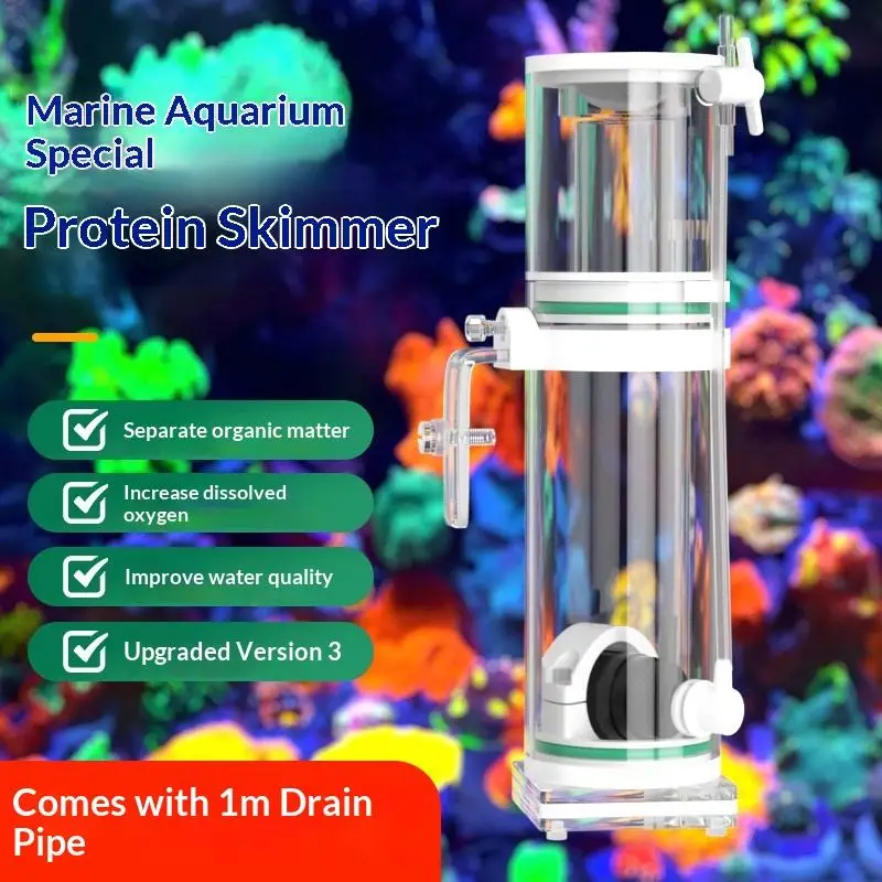 DF egg skimmer seawater small fish tank built-in mini egg skimmer protein separator coral clownfish sea tank