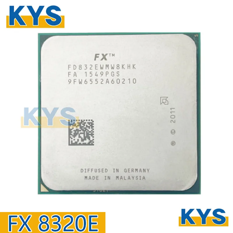 AMD For FX-8320E FX 8320E FX 8320E Octa-core eight-thread CPU Processor 95W L2=8m L3=8M FD832EWMW8KHK socket AM3+