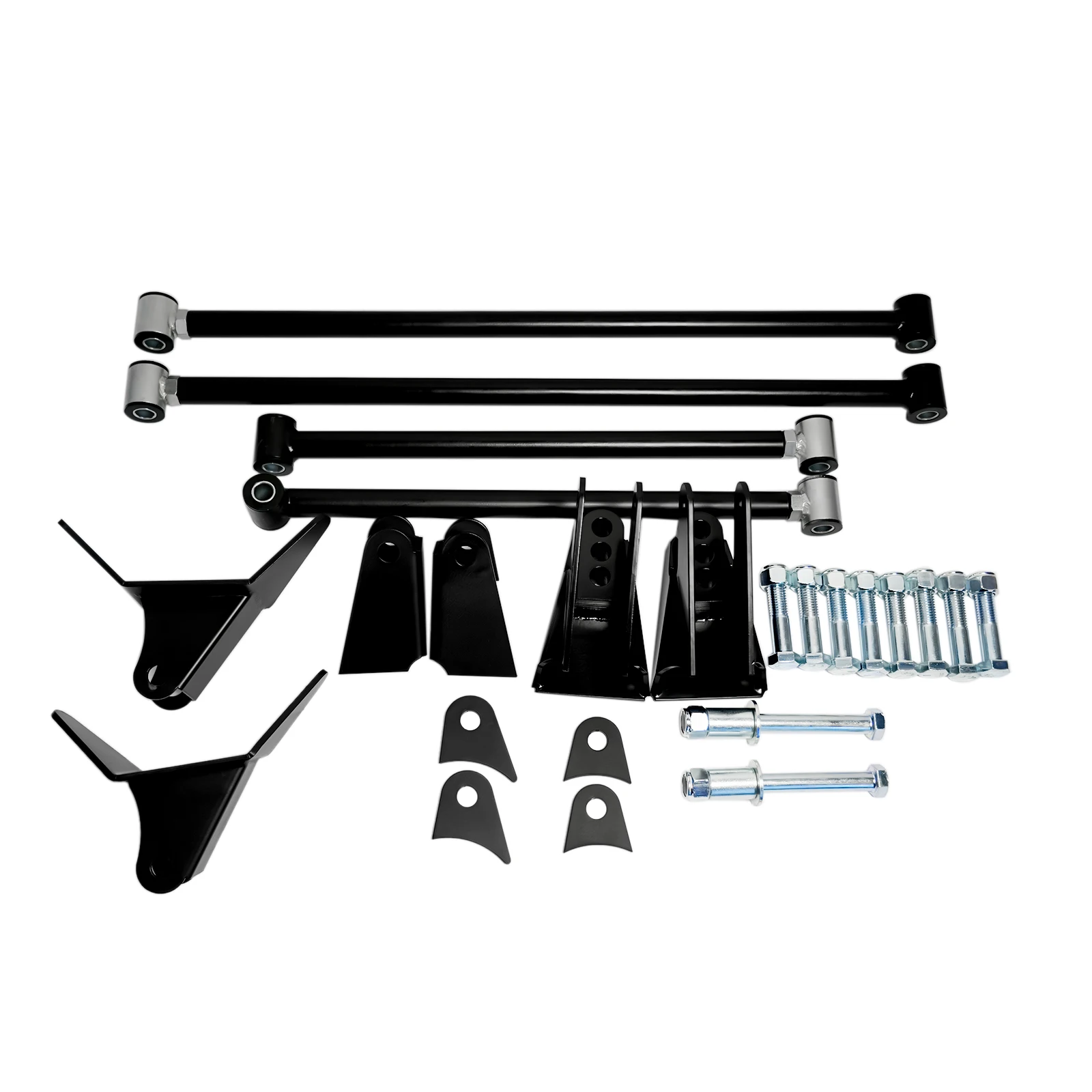 AP02 Rear Suspension Four 4 Link Kit For Chevy C10 Suburban GMC C1500 K1500 1980-1987