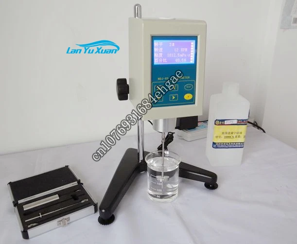 NDJ-8S Portable Viscometer Grease Paint Brookfield Rotational Viscosity Meter for Oil