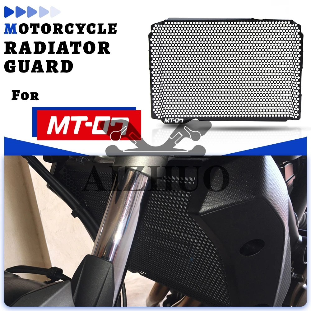 

For Yamaha MT-07 MT07 XSR700 2013-2024 2023 2022 2021 2020 Motorcycles Accessories Radiator Guard Grille Grill Cover Protector