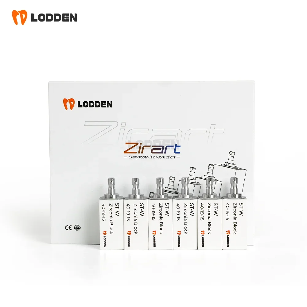 Sirona System Zirkonoxid-Block HT-W ST-W Weißer Farbton Sirona Cerec Zirkonoxid-Rohling Supertransluzent – Detail 19
