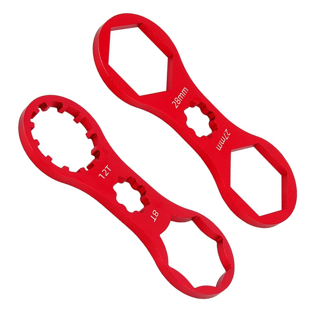1pc Bike Front Fork Shoulder Wrench Tool For Mountain Bikes Optimized For Tight Space And Repeatable Adjustment Accuracy