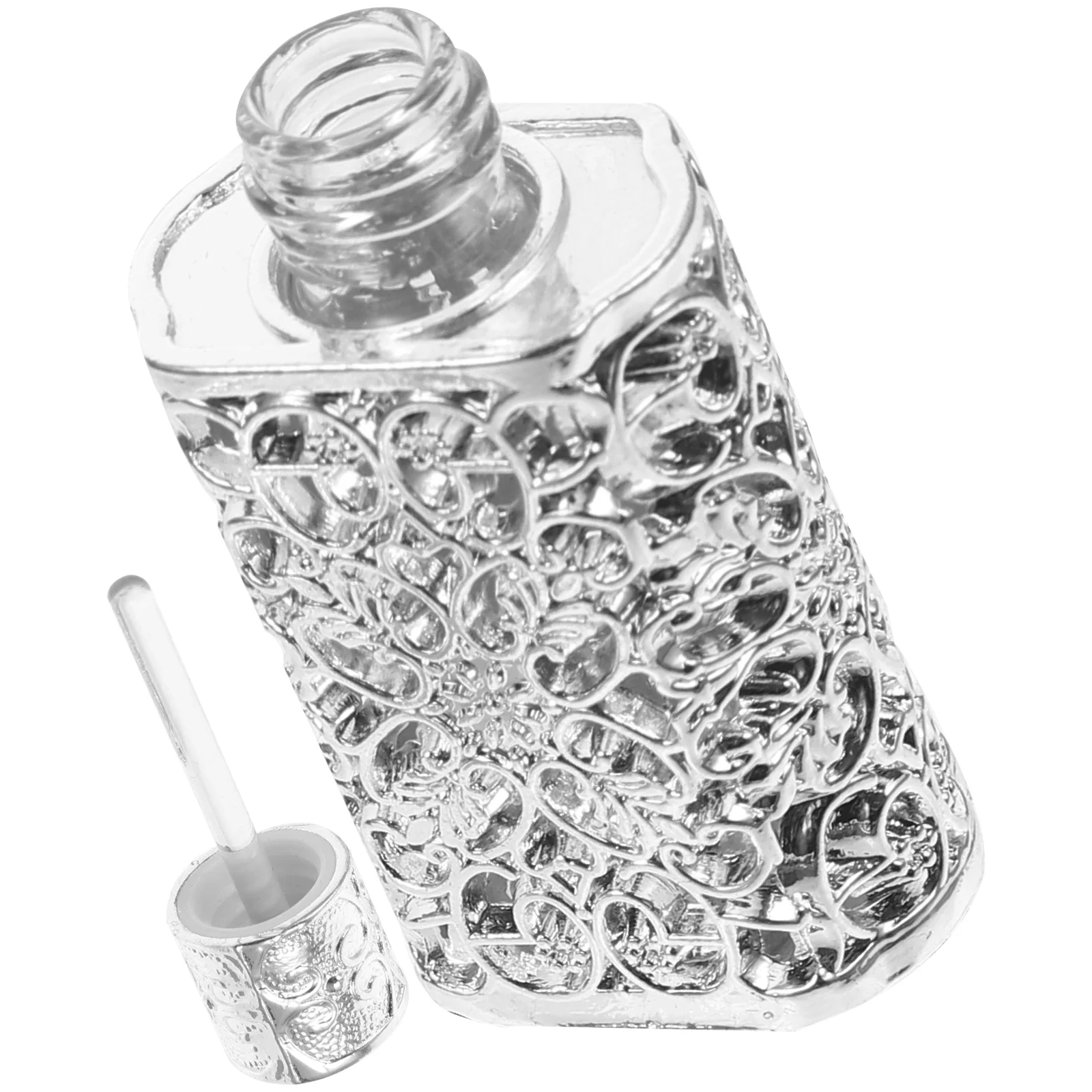 Perfume Bottle Aroma Empty Mini Bottles Storage Vintage Scent Water Refillable Glass