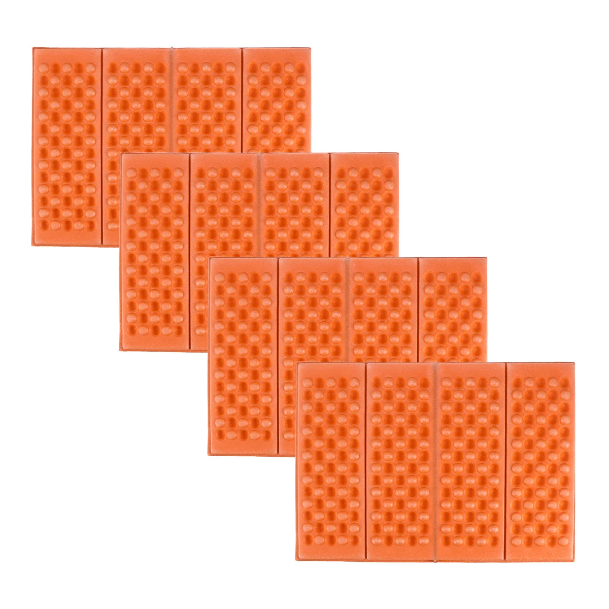 

4pcs Portable Seat Cushion 35G Lightweight Foldable Xpe Mat Waterproof For Camping Picnic Park Outdoor Travel Honeycomb Design