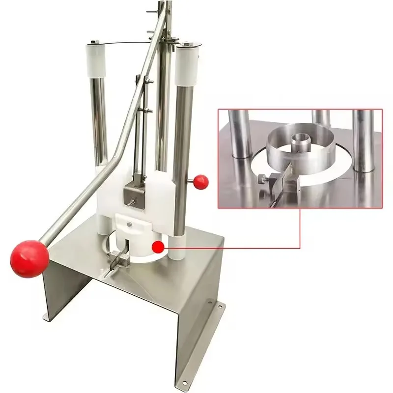 Оборудование для фруктов и овощей Полупромышленная машина для очистки и резки ананасов