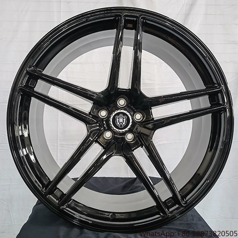 High quality all black wheels custom 22 23 24 inch forged aluminum alloy wheel rims for range rover sports