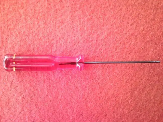 Шестигранная отвертка 65X1,6 мм, швейные инструменты