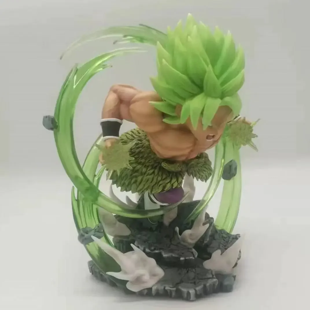 Dragon Ball Figure Super Saiyan Gk Broly Action Figures Anime Broli Pvc Model Toys Statue Ornaments Dolls Christmas Gift