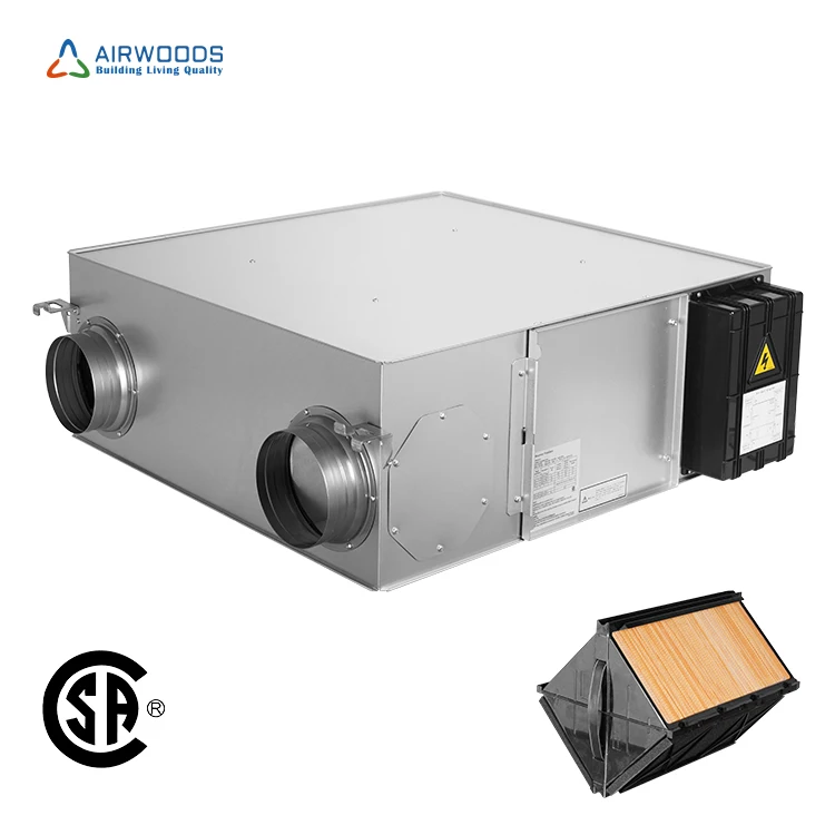 

Centralized Erv Suspended ERV Heat Recovery Ventilation System for Apartment IOT certicificated