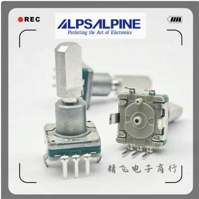 2 PCS Japanese ALPS Alps EC11E15244JN encoder with switch 30 positioning 15 pulse stroke 1.5