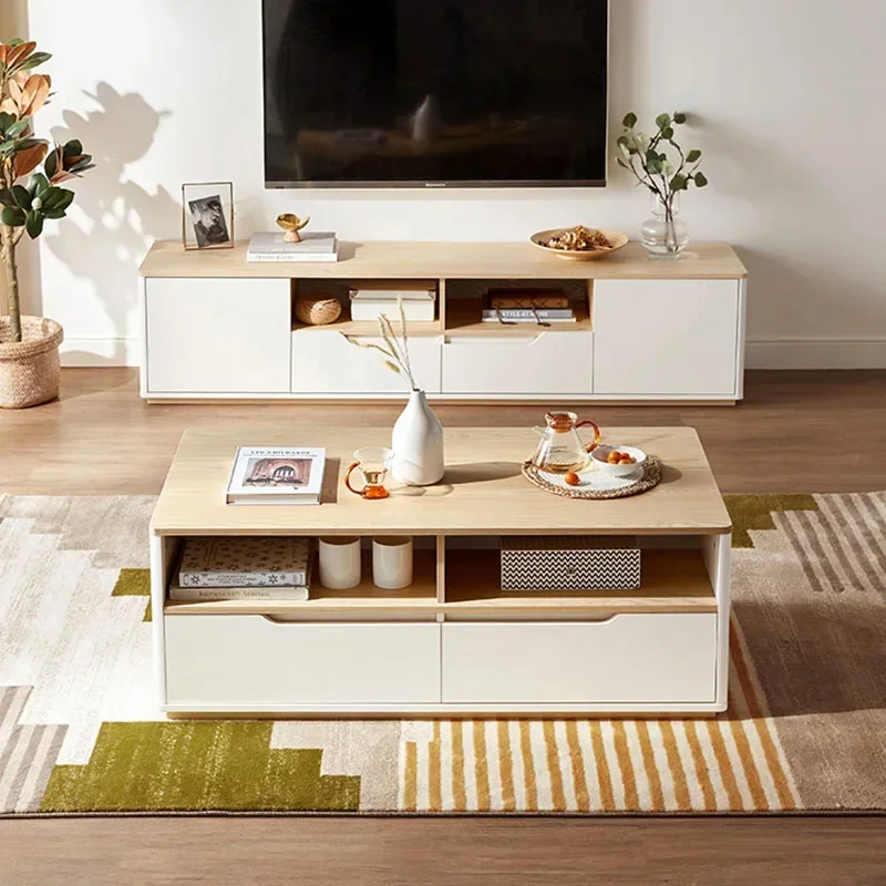 

Модный салонный стол для телевизора, белый деревянный центр, скандинавский дизайнер, роскошный модный дисплей, подставки для телевизора, полка Muebles Para Tv, уникальная мебель