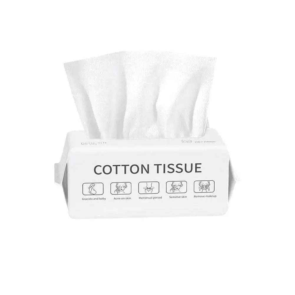 Disposable Washcloths 50/100pcs Soft Cotto Face Washing Towel Makeup Remover Wipes Dry Cleanser Towelettes For Face Care To S8R5