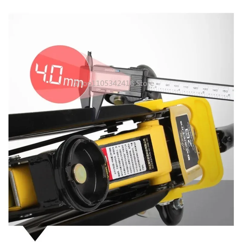 2T Professional Floor Jack for Mechanics Ultimate Heavy Duty Lifting Tool for Car Truck Vehicle Repair Workshop Garage Use