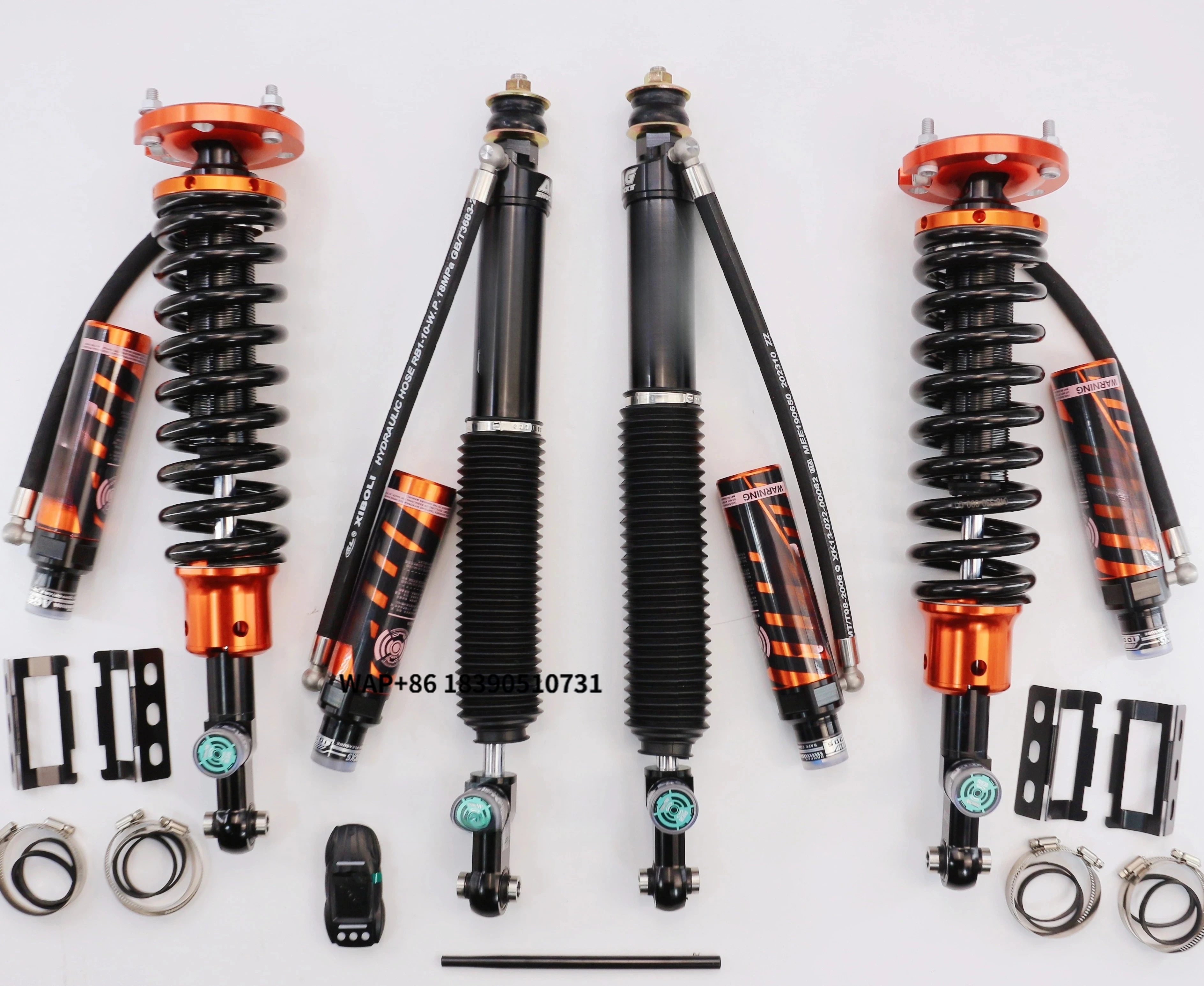 

Agshocks New Pajero V93 V97 Wireless Compression and Rebound Adjustable Suspension Shock Absorber