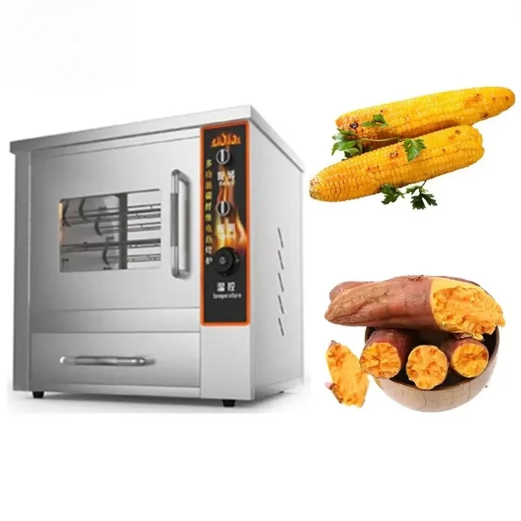 

Commercial Stainless Steel Sweet Potato Baker Oven Machine Small Tabletop Easy Portable Corn Potato Roaster