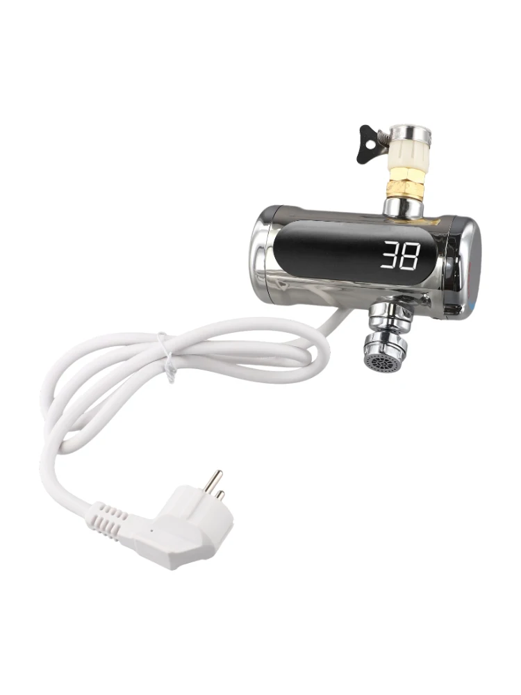 Terrace Heated Faucet Faucet Heater 3000W Installation-Free Stainless Steel Faucet Heater Swimming Pool Garden Studio