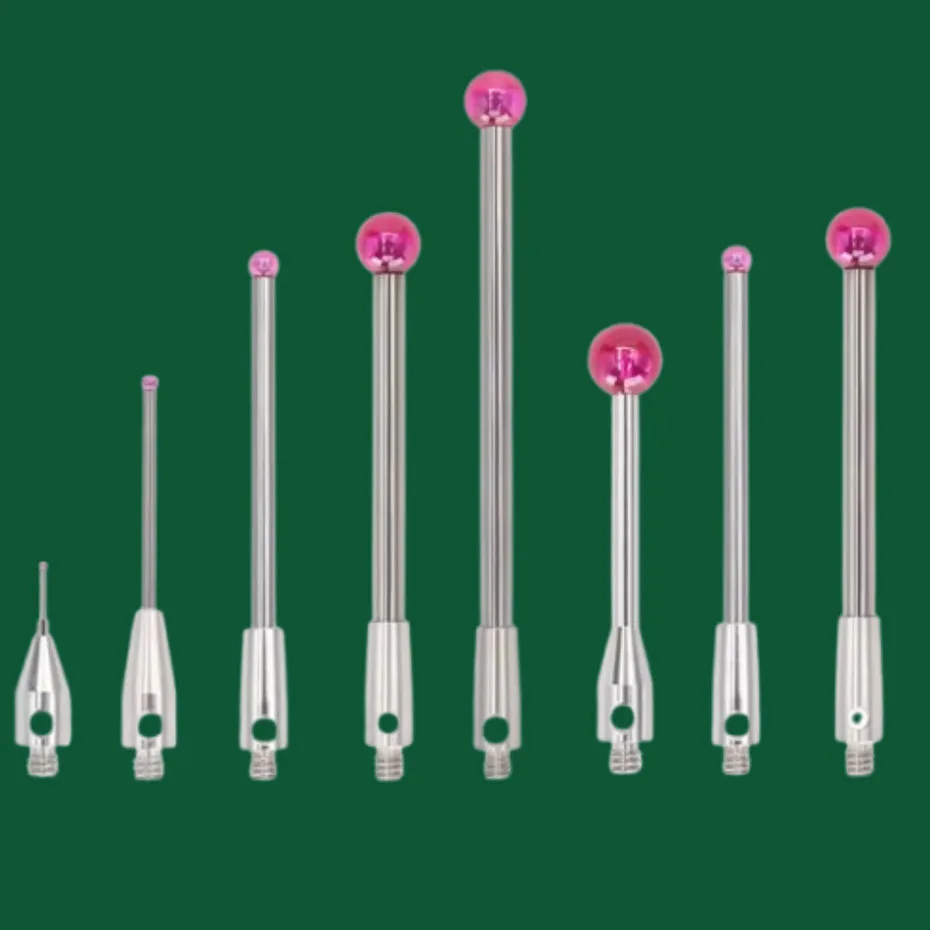 Three coordinate probe Renishaw probe Three dimensional probe 0.5/1.0/ball head ruby probe M2M3