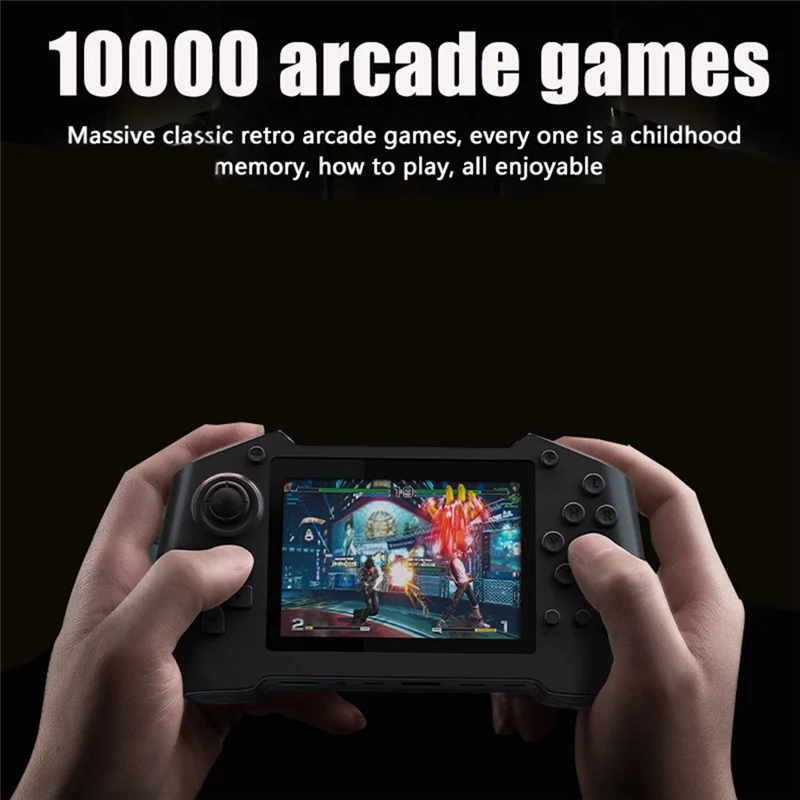 

EDT-DY14 Ретро игровая консоль + ручка 32G 10000 игр Портативная игровая консоль поддерживает двух игроков Power Bank 10000 мАч