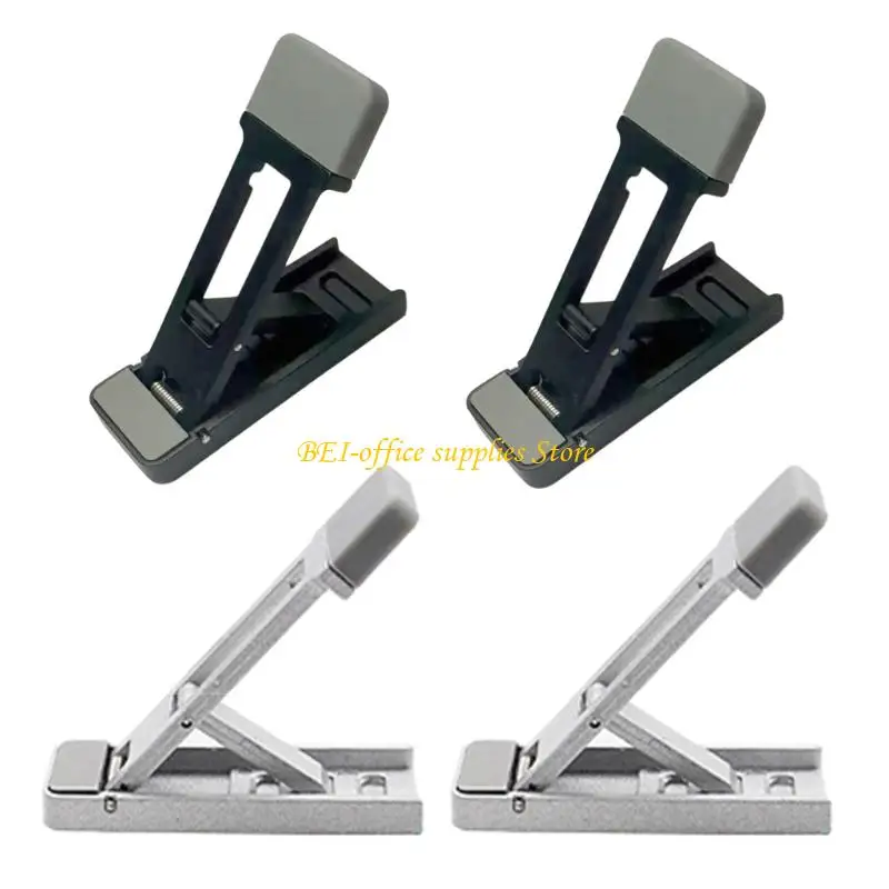 

A9LC 2Pcs Adjustable Laptop Stand for Desk Ergonomic Foldable Portable Stand Holder Mount for Computer Notebook Tablets