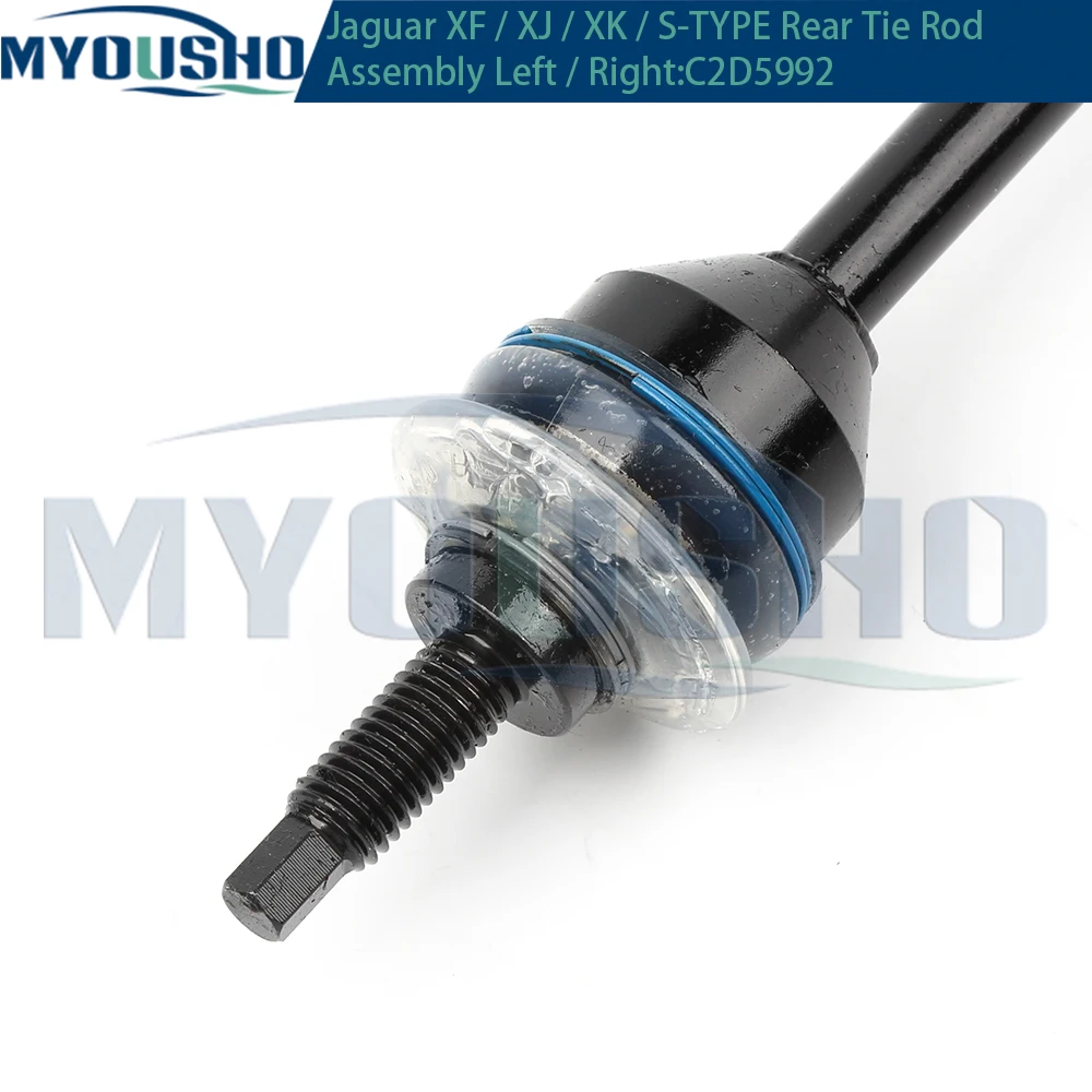 Myousho For Jaguar XF X250 XJ X351 X350 X358 S-TYPE X200 XK X150 Rear Steering Tie Rod Ends Head Assembly C2D5992 C2C13835