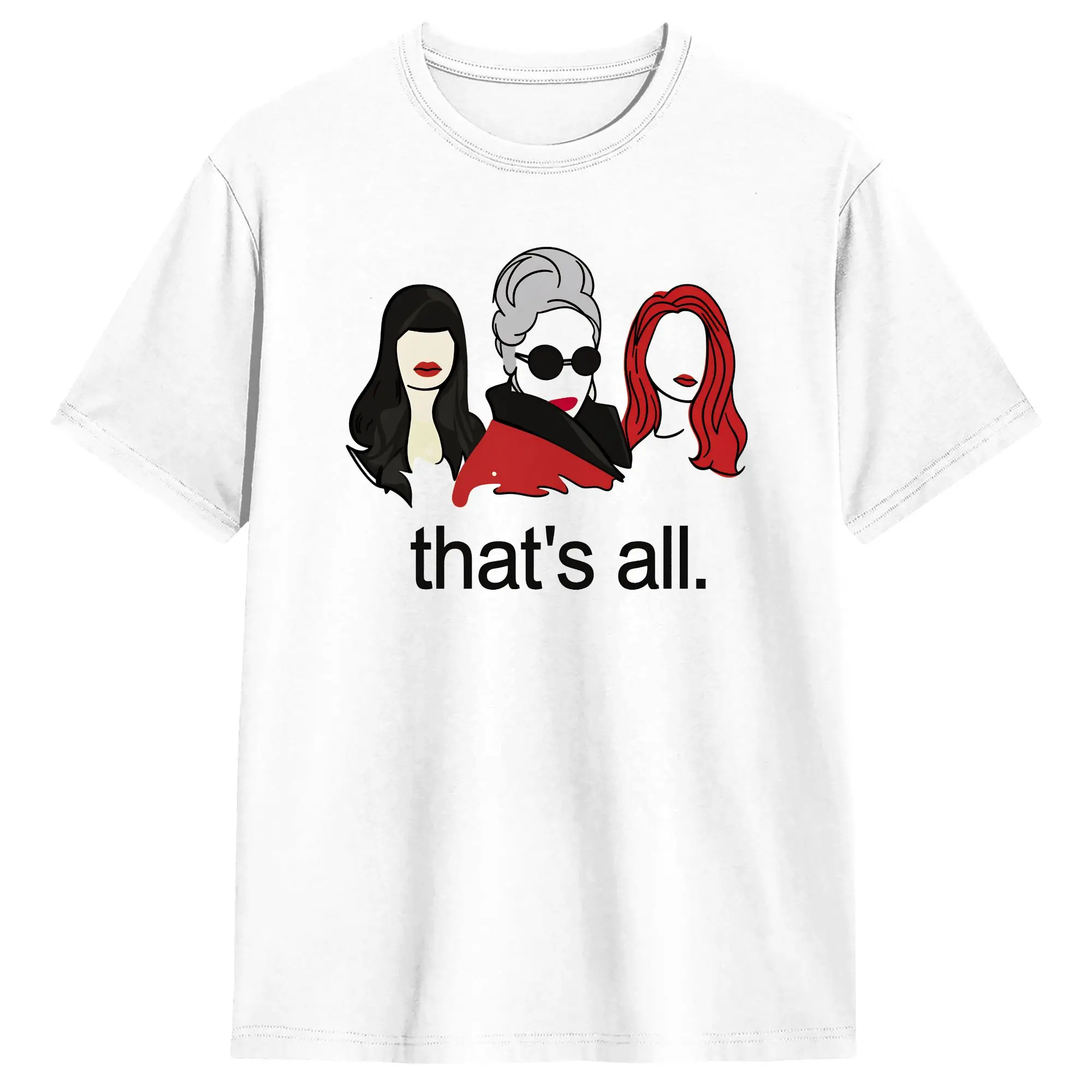 That's All Miranda Cotton T-Shirt For Men Summer  Y2K Retro T-Shirts O-Neck Hippie Tee Shirt Oversize Design Tops