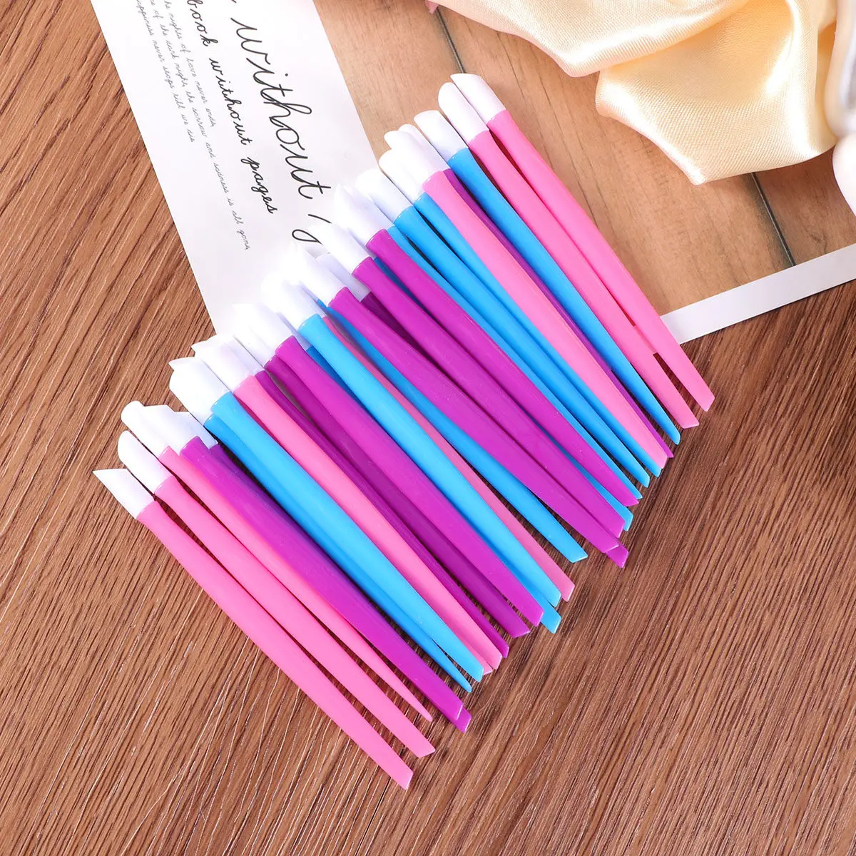 

30 pcs Cuticle Pusher Nail Tool Ergonomic Reusable Dead Skin Remover Manicure Cleaner Polishing Stick For Nail Art Care Tools