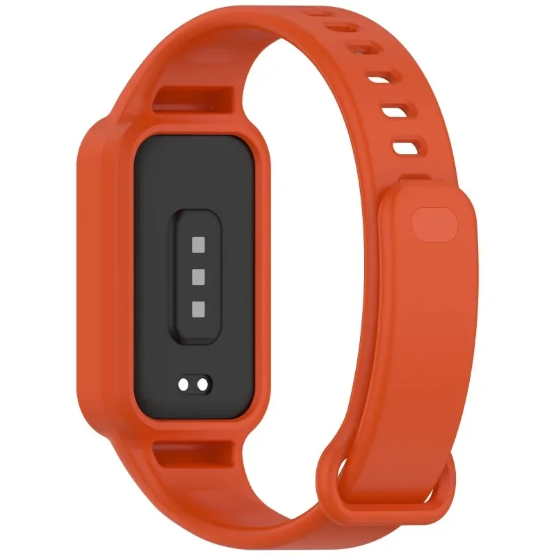 Silikonarmband+Hülle für Xiaomi Smart Band 9 Active Strap Smartwatch-Zubehör Armband für Redmi Band 3 Armband Uhrenhülle – Detail 12