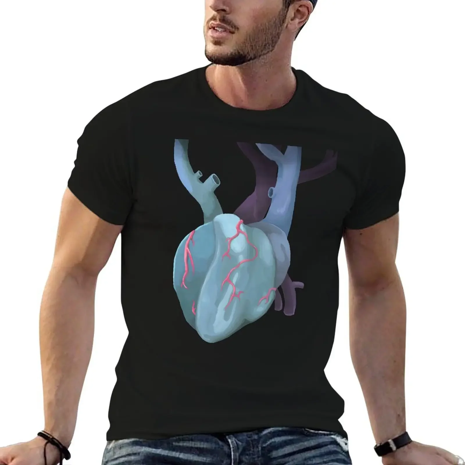 Corrupt Heart T-Shirt plus size tops shirts graphic anime t shirts man clothes men t shirts