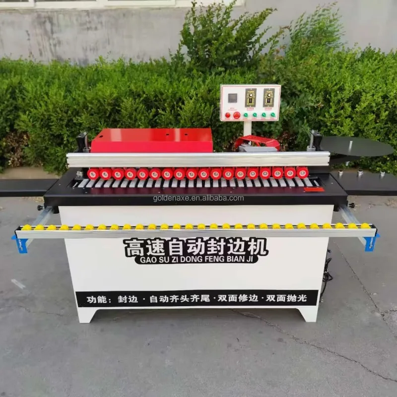 

【Popular】Woodworking PVC Straight Curve Automatic Bander Small Edge Banding Machine Trimming Full Auto Edgebander