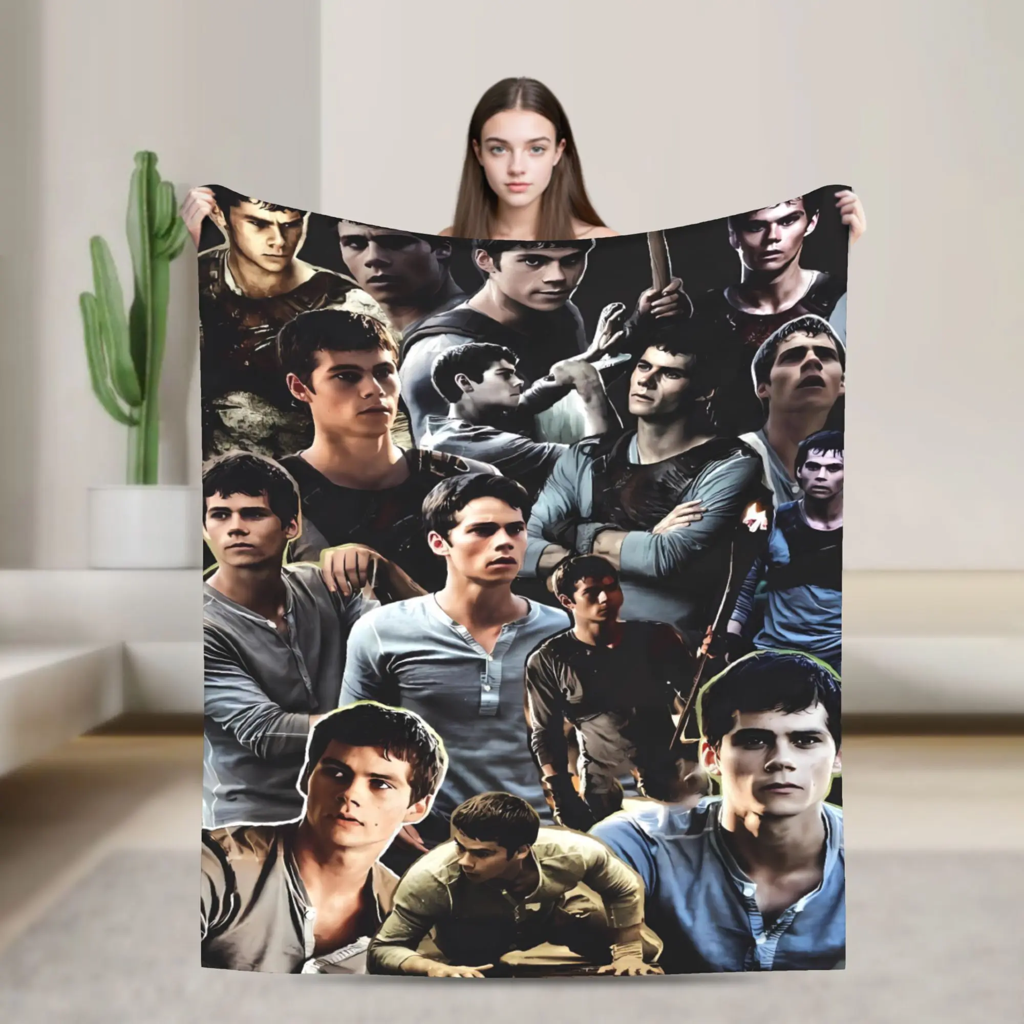 The Maze Runner Warm Blanket American Film Travel Office Plush Bedding Throws Funny Bedroom Flannel Bedspread Sofa Bed Cover