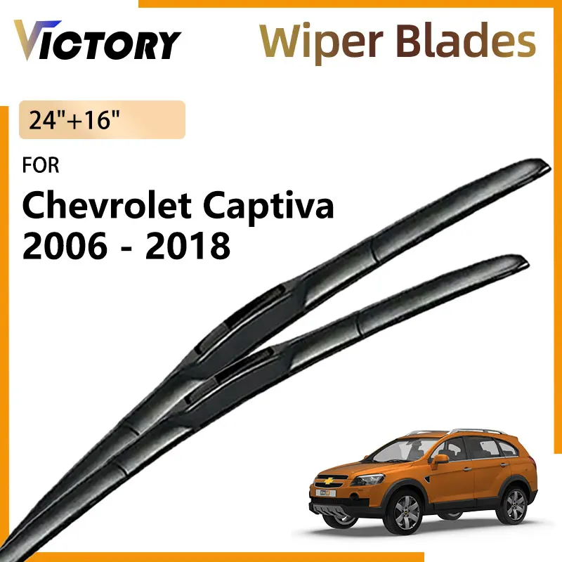 

2x For Holden Chevrolet Captiva C100 2006 - 2018 2014 2013 2012 2011 Car Front Wiper Blade Windshield Windscreen Window Brushes