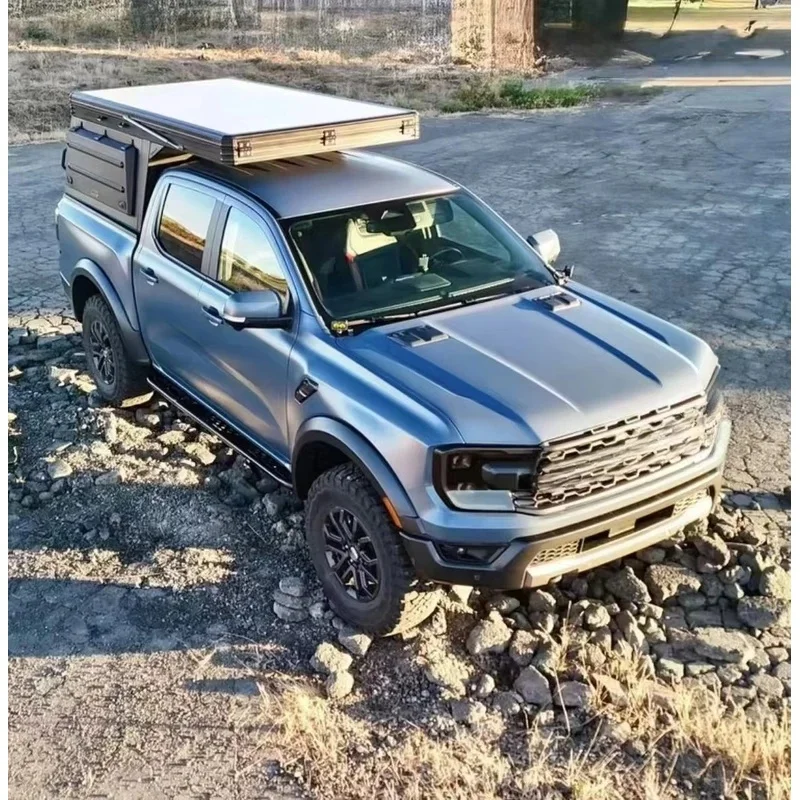 Waterproof Hardtop Canopy Topper For Tundra Isuzu Dmax F0 Range RAM Shark Manual Operation Ing Ranger