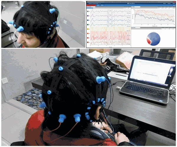 Nuovo brain cap, tutti gli elettrodi a secco, compatibile con il cappuccio del cervello della serie OpenBCI muslimah