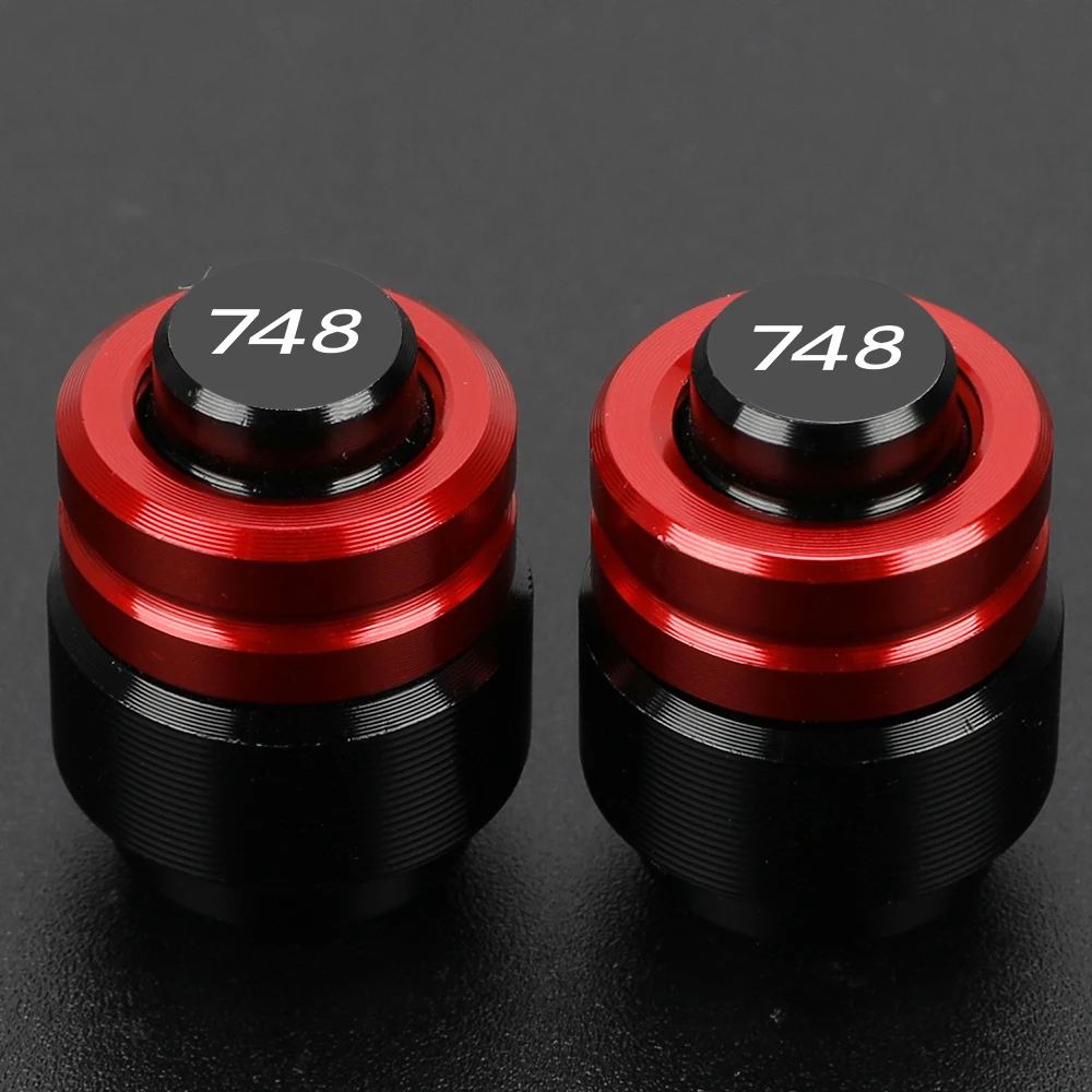 Motobike For DUCATI 748 748S 748R 1999 2000 2001 2002 2003 2004 2005 2006 2007 Tire Valve Stem Caps Covers M8 Rear Mirror Screw