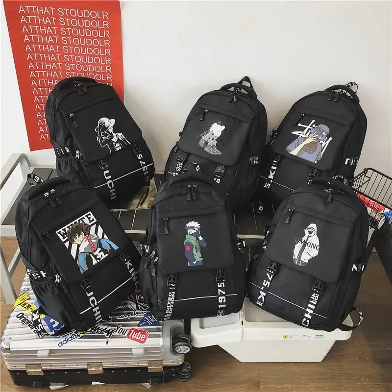 One Piece Luffy Printing Backpack Bags Cosplay Oxford School Bag Studet Schoolbag For Men Women Mochilas Laptop Mochilas Gift