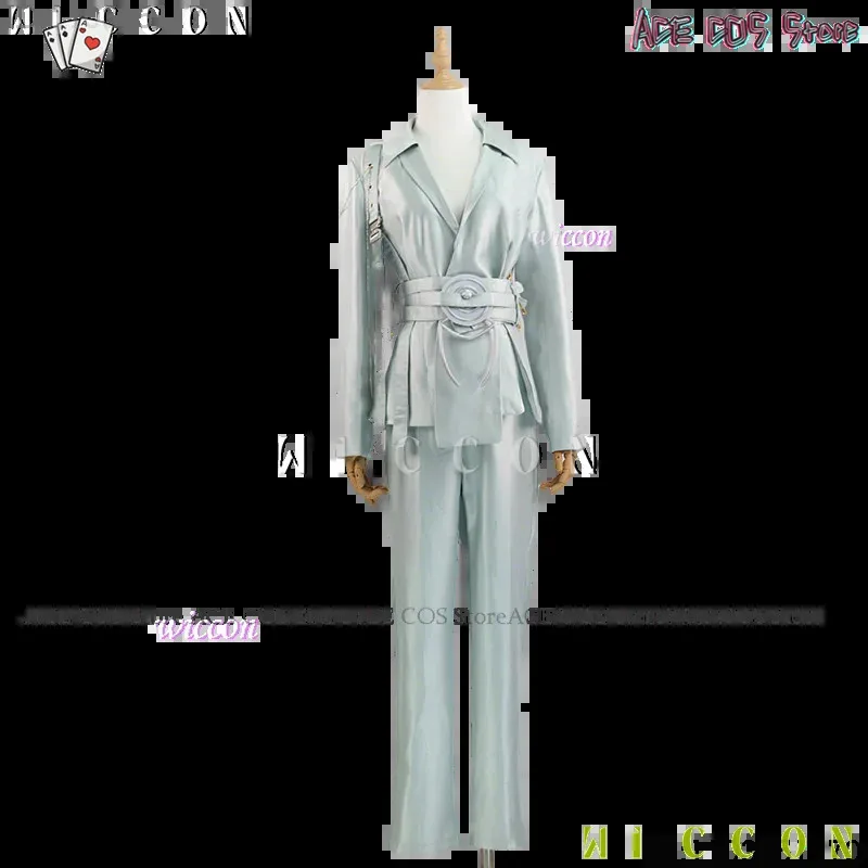 New Alien Stage R7 Blink Gone Luka cosplay de mujer Anime Costume Mens Suits Light Green Wig Party Clothing Singing Uniform 2025