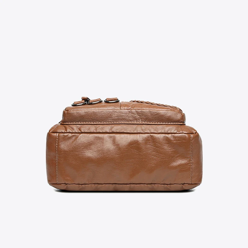 Vintage Pu Leder Luxus Geldbörsen und Handtaschen Hochwertige Damen Tasche Design Multi-Pocket Damen Umhängetaschen – Detail 17