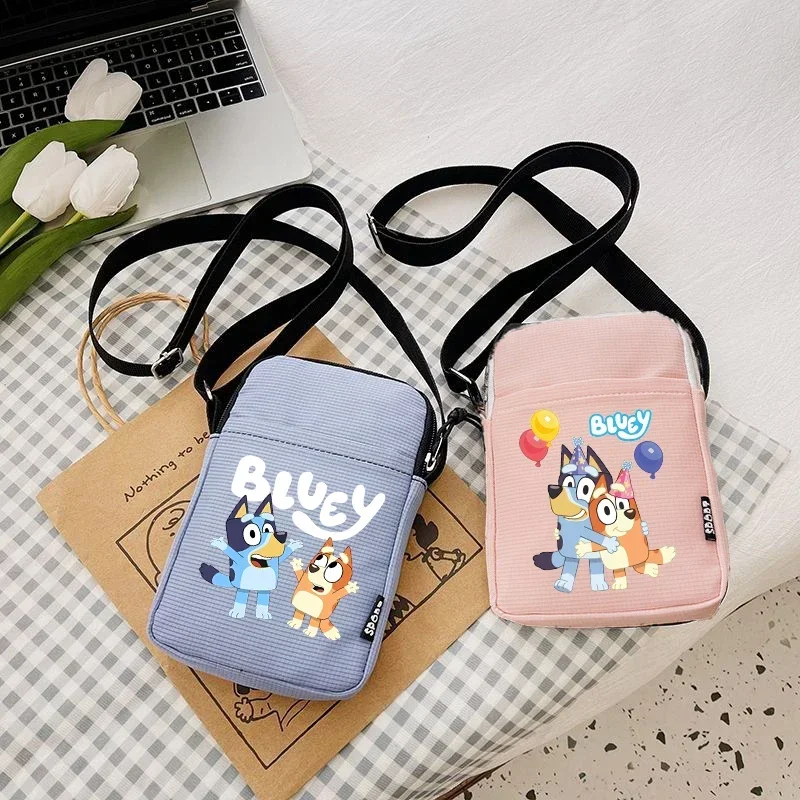 

Blueys Bingos Women Shoulder Bag Crossbody BagsCanvas Small Female Bag Students Single Shoulder Mobile Phone Bags Handbag