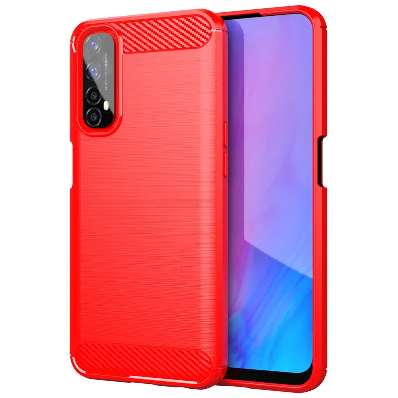 Para Realme Narzo 30 4G caso para Realme Narzo 30 4G cubierta a prueba de golpes a prueba suave de silicona TPU funda trasera del teléfono para Realme Narzo 30 4G