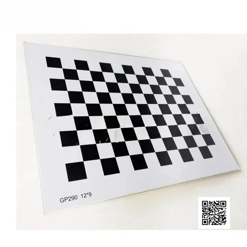 Checkerboard Alumina Calibration Plate Diffuse Reflection Opacity Square Array 12*9Mm Check Visual Optical Correction Board