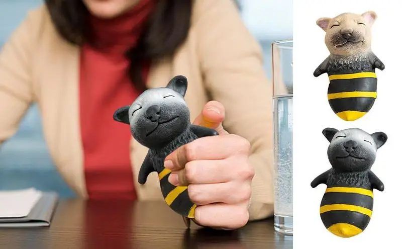 

Sensory Fidget Toys Interactive Honey Bee Dog Slow Rebound For Kids Stretchable Sand Filled Stress Relief Sensory Fidget Toys