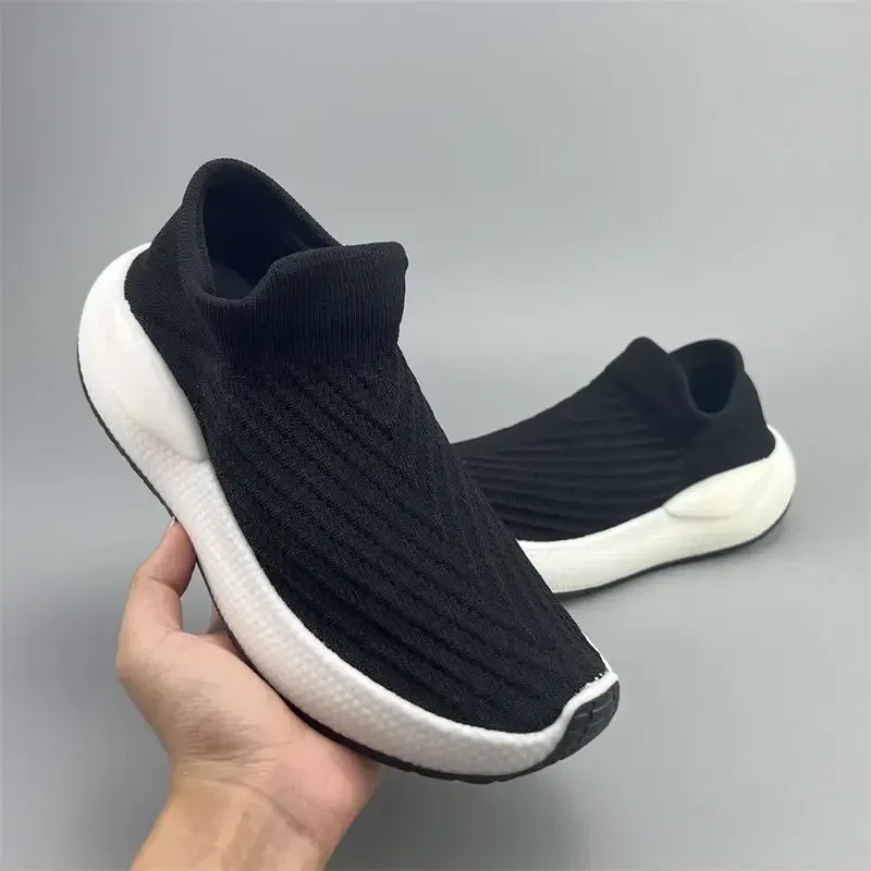 Buty Dla Mężczyzn Tenisówki Wsuwane Gruba Platforma Mężczyzna Casual Sneaker Gym Tania Promocja Gorąca Dostawa Niska Cena Y2k Miked Color