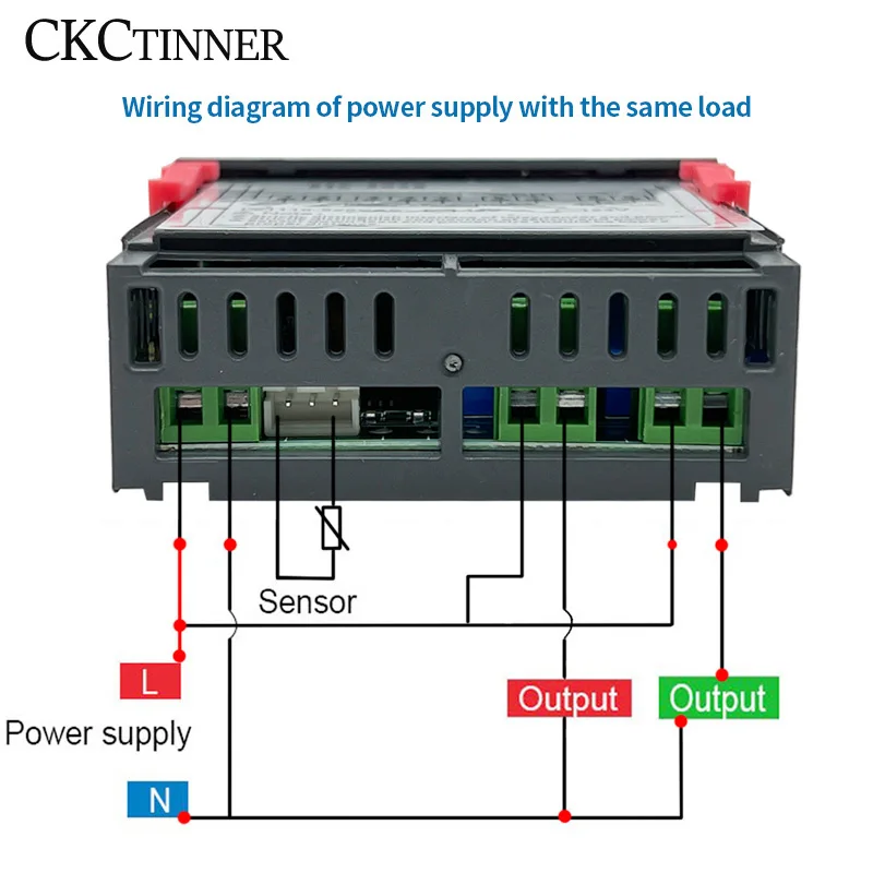 STC-3028 LED termostato digitale regolatore di temperatura termoregolatore relè riscaldamento raffreddamento per incubatore AC 110-220V NTC