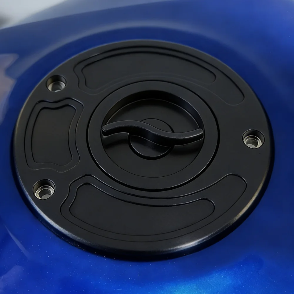 Aluminum Keyless Fuel Tank Gas Cap For Suzuki DL650 DL1000 V-Strom GSX650 GSX1250 GSXR 1300 Hayabusa GSX650F GSX1250F GSR600/750