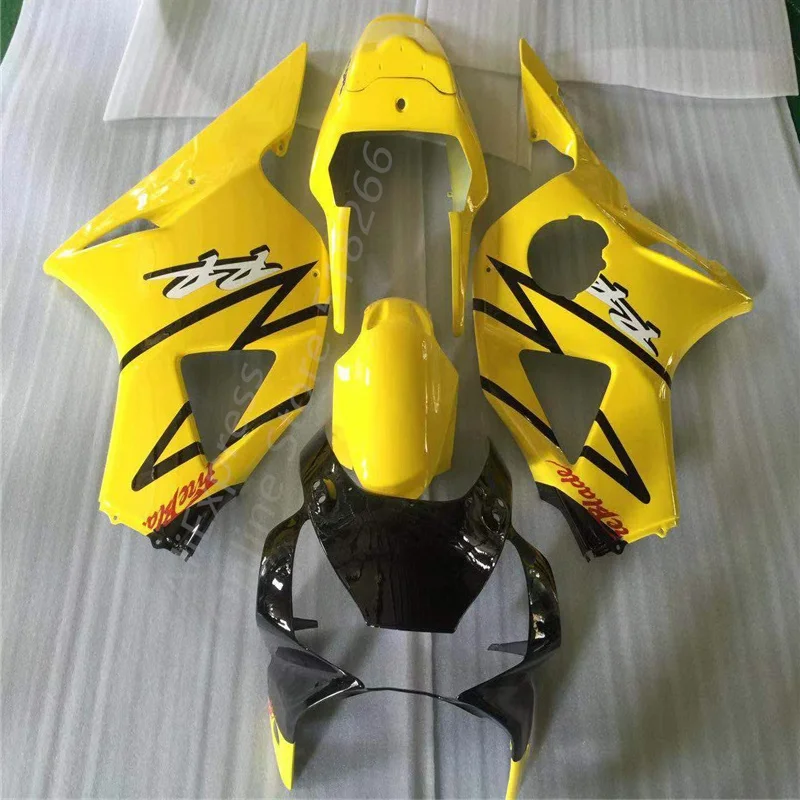 Yellow black Motorcycle Fairing CBR900 900RR Fairing Kit fit For Honda CBR954RR 2002-2003 CBR900RR 954 02 03 g Fairing