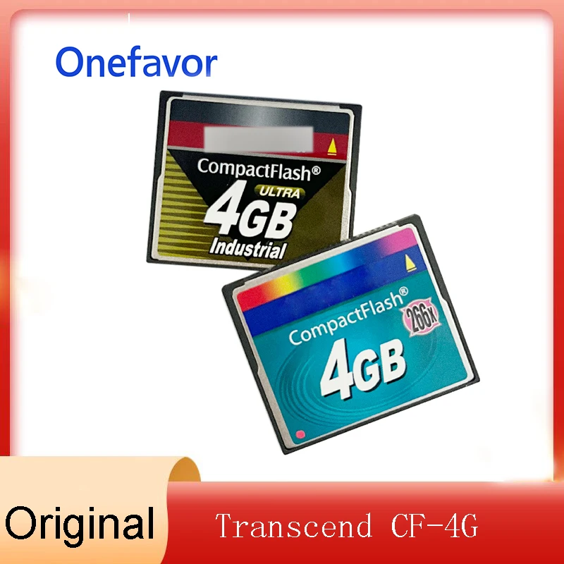 Transcend CF 4G Industrial Grade Memory Card ULTRA Wide Temperature CF Card CNC Machine Tools Military Equipment CF-4G 266X